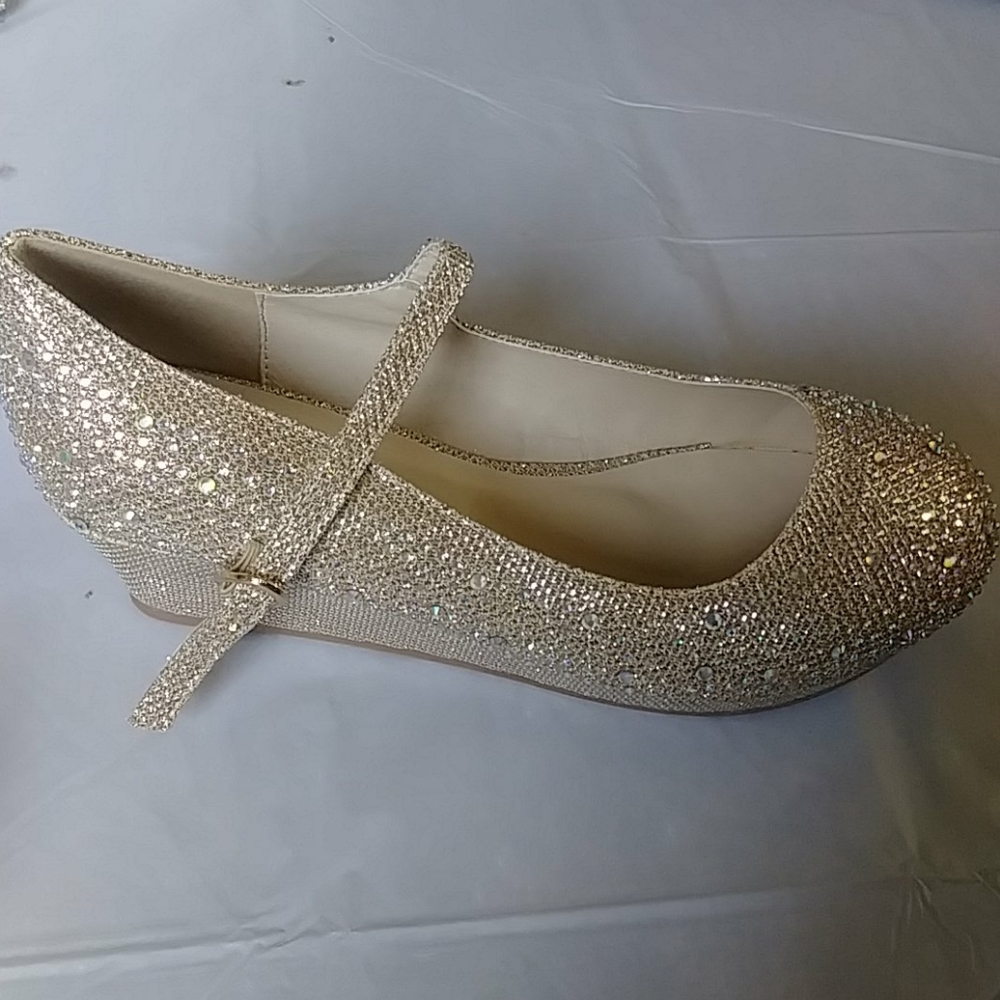 Girls Wedge Dressy Shoes